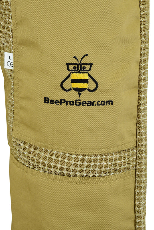 3-Layer Mesh Beekeeping Trouser with Attached Tool Pockets | Brown